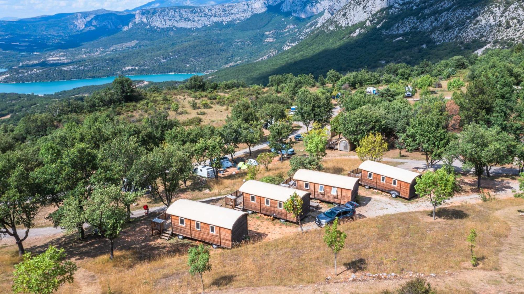 Campasun Camping De L'Aigle Aiguines Extérieur photo